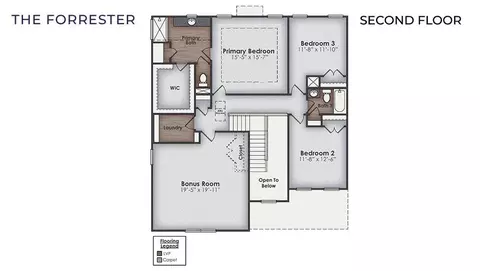 Floorplan - 2008 Willowleaf Dr, Leland, NC 28451 photo 2 of 2