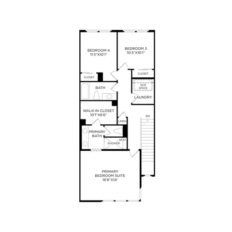 Floorplan - 108 Palisades, Irvine, CA 92618 photo 4 of 4