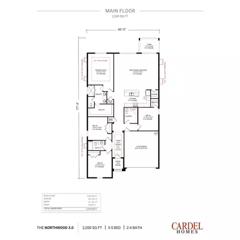 Floorplan - 10549 Longmeadow Ave, Parrish, FL 34219 photo 1 of 3