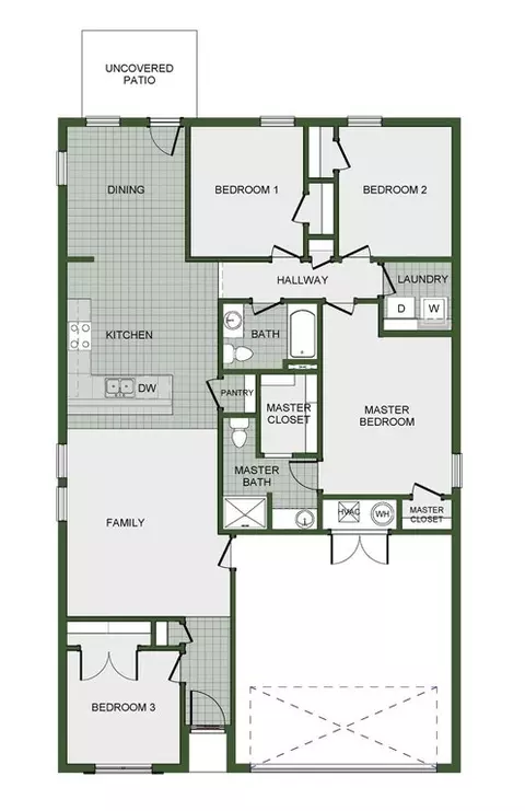 Floorplan - 1102 W Jay St, Ozark, MO 65721 photo 1 of 1