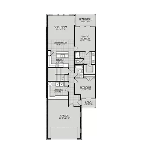 Floorplan - 482 W Foxrun #LOT 37, Springfield, TN 37172 photo 1 of 1