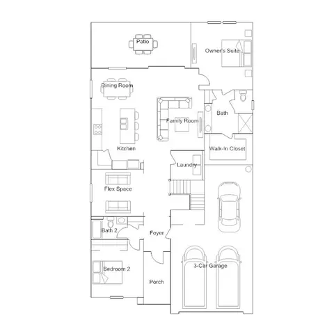 Floorplan - 11597 Violet Jasper Dr, Parrish, FL 34219 photo 1 of 2