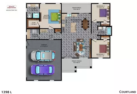 Floorplan - Undisclosed, Benson, AZ 85602 photo 1 of 4