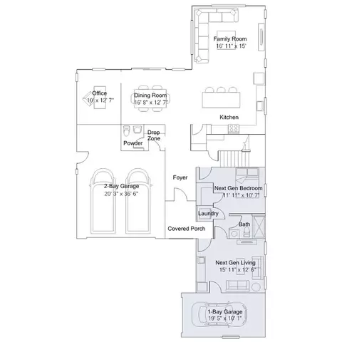 Floorplan - 7290 Oscar Dr, Tracy, CA 95377 photo 1 of 2