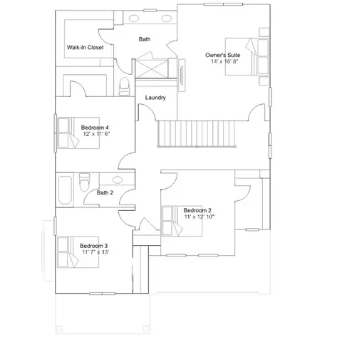 Floorplan - 7727 S Cherokee Trl, Centennial, CO 80016 photo 2 of 3