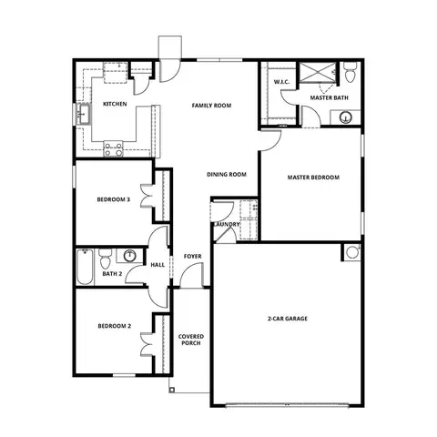 Floorplan - 16004 Tassel Br, Lytle, TX 78052 photo 1 of 1