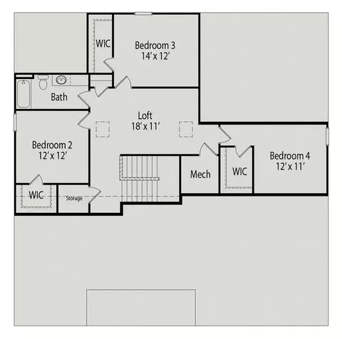 Floorplan - Bibb Garrett Rd, Tanner, AL 35671 photo 2 of 2