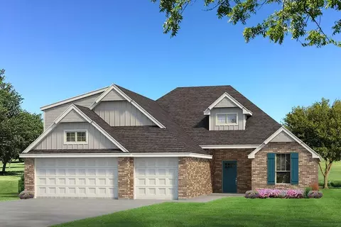 Exterior - 932 Hydrangea Way, Edmond, OK 73034 photo 17 of 32