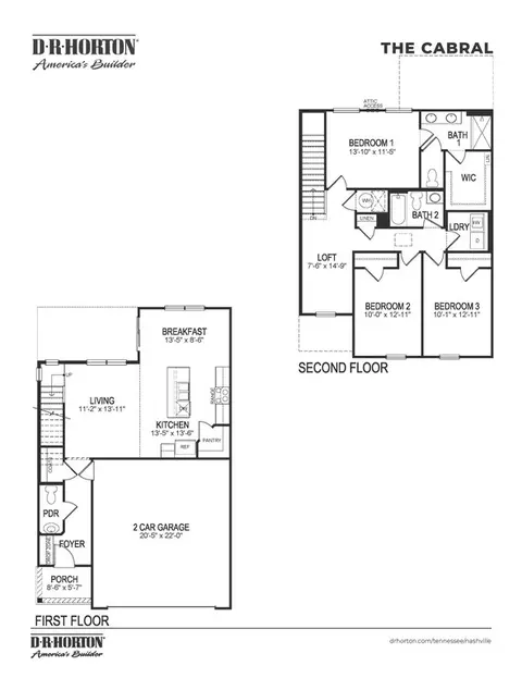 Floorplan - 4121 Oswin Dr, Murfreesboro, TN 37129 photo 1 of 1