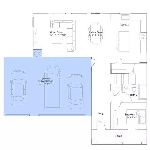 Floorplan - 7558 Princeton Ave, Hesperia, CA 92344 photo 2 of 3