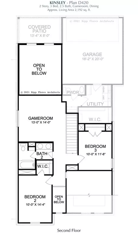 Floorplan - 3093 Eleanor Dr, Prosper, TX 75078 photo 2 of 4