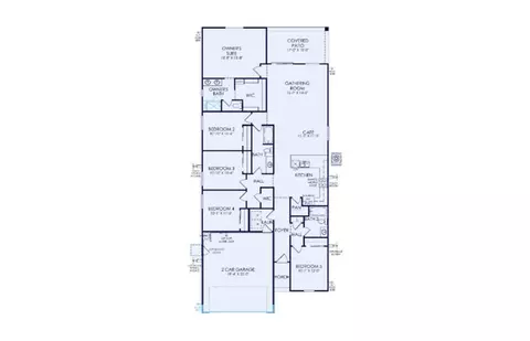 Floorplan - 25603 W Getty Dr, Buckeye, AZ 85326 photo 1 of 1