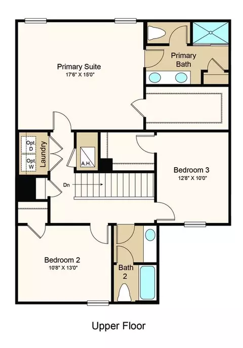 Floorplan - 13610 Cornerstone Way, Parrish, FL 34219 photo 2 of 2