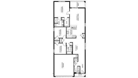 Floorplan - 4982 Eagle Rock Dr, Wimauma, FL 33598 photo 1 of 1