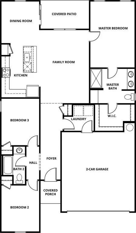 Floorplan - 1012 Mossy Oak Dr, Moore, SC 29369 photo 1 of 1