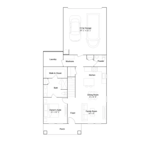 Floorplan - 111 Palmetto Ave, Perry, GA 31069 photo 1 of 2
