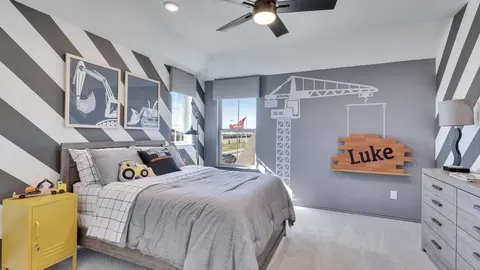 Bedroom - 13708 Tucker Hedge Pass, Elgin, TX 78621 photo 6 of 13