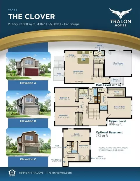 Floorplan - 13502 Arriba Dr, Peyton, CO 80831 photo 1 of 1