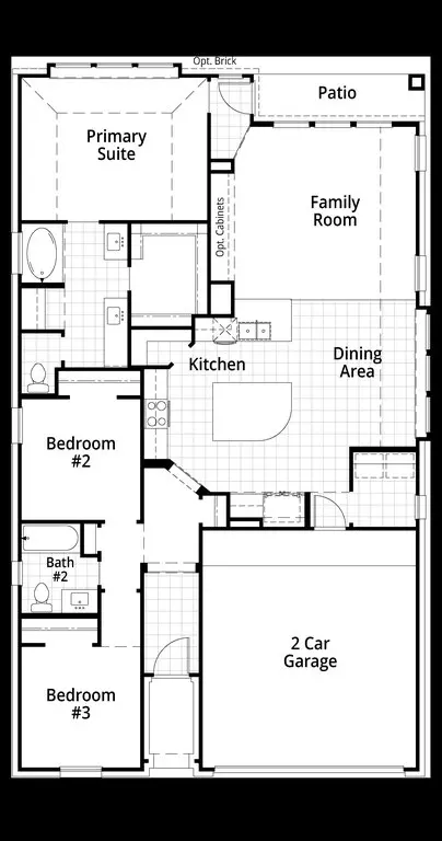 Floorplan - 11713 Canopy Trl, Justin, TX 76247 photo 1 of 1