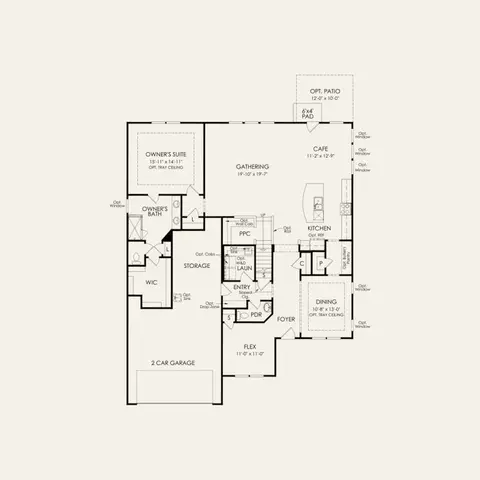 Floorplan - 3810 Pee Dee St, Monroe, NC 28110 photo 1 of 2