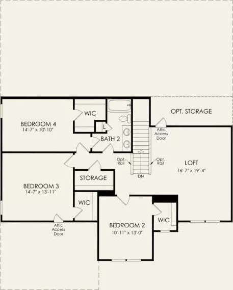 Floorplan - 3810 Pee Dee St, Monroe, NC 28110 photo 2 of 2