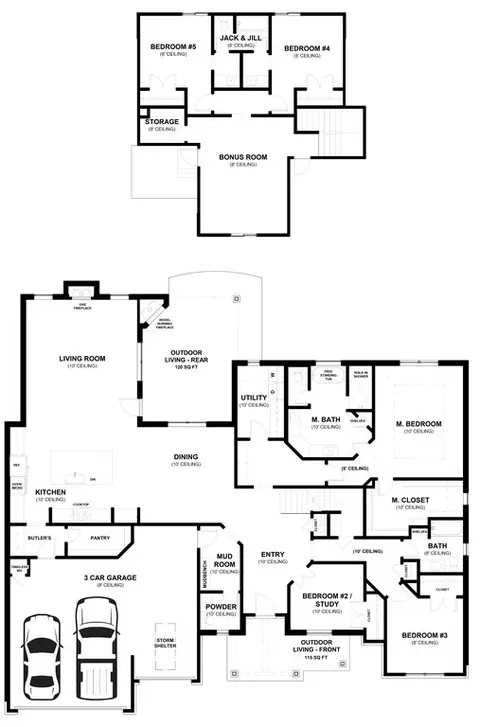 Floorplan - 8701 Stark St, Arcadia, OK 73007 photo 1 of 1