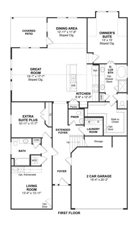Floorplan - 32111 River Birch Ln, Waller, TX 77484 photo 1 of 2