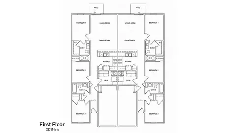 Floorplan - 577 Petry St, Hebron, IN 46341 photo 4 of 4