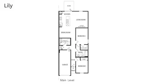 Floorplan - 577 Petry St, Hebron, IN 46341 photo 4 of 5