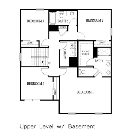Floorplan - 446 Bricker St, Hebron, IN 46341 photo 1 of 2