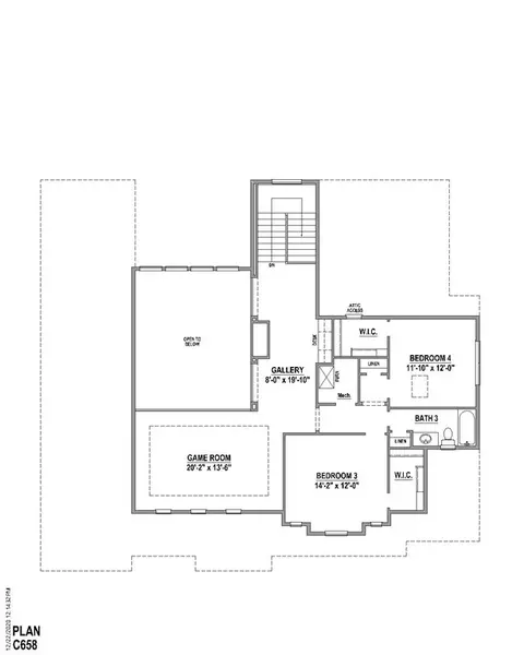 Floorplan - 2093 Falling Leaf, Windsor, CO 80550 photo 2 of 6