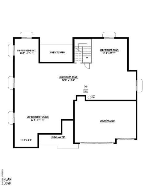 Floorplan - 2093 Falling Leaf, Windsor, CO 80550 photo 4 of 6
