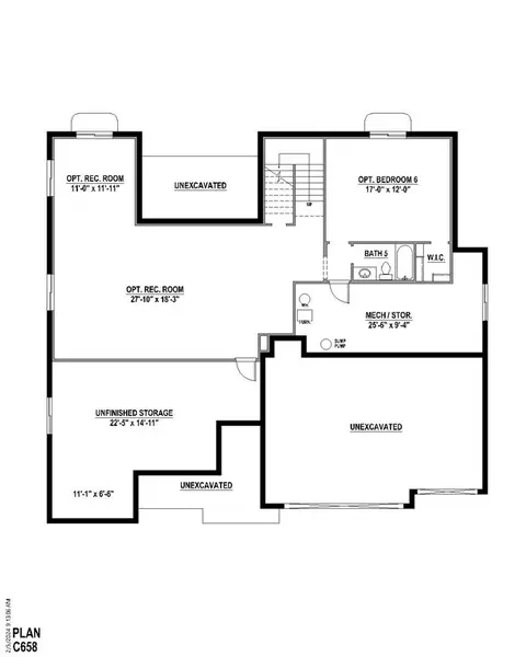 Floorplan - 2093 Falling Leaf, Windsor, CO 80550 photo 5 of 6