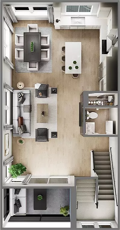 Floorplan - 18923 99th Pl NE, Bothell, WA 98011 photo 2 of 6