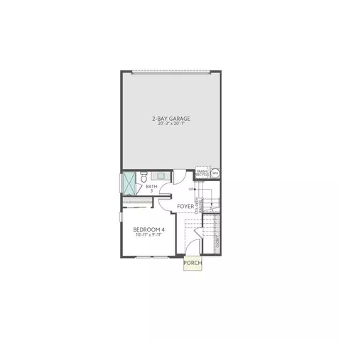 Floorplan - 18923 99th Pl NE, Bothell, WA 98011 photo 4 of 6
