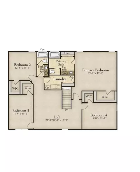 Floorplan - Cambrium Ct., Wentzville, MO 63385 photo 1 of 1