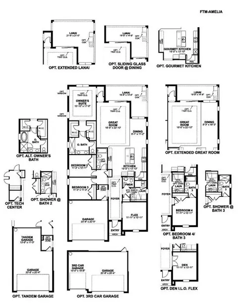 Floorplan - 9512 Vibrant Ln, Venice, FL 34292 photo 1 of 1