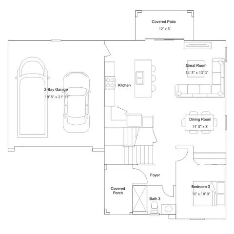 Floorplan - 87 W Fremont Pass, Apache Junction, AZ 85120 photo 1 of 2