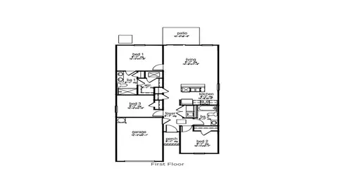 Floorplan - 102 Sabel Ct, Guyton, GA 31312 photo 1 of 1
