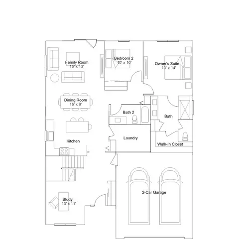Floorplan - 15046 S Darr Dr, Plainfield, IL 60544 photo 1 of 1