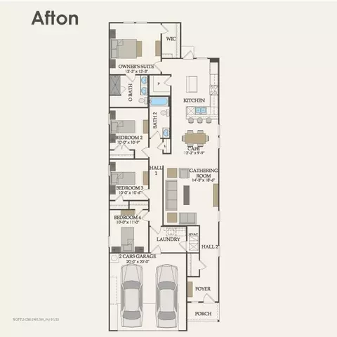 Floorplan - 10519 Killdeer Ct, Willis, TX 77378 photo 1 of 1