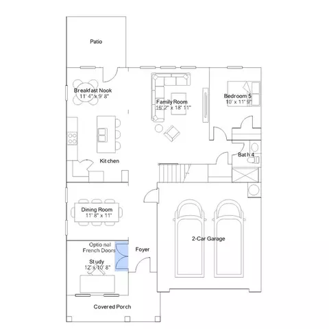 Floorplan - 15 Stoddard Ln, Garner, NC 27529 photo 3 of 5