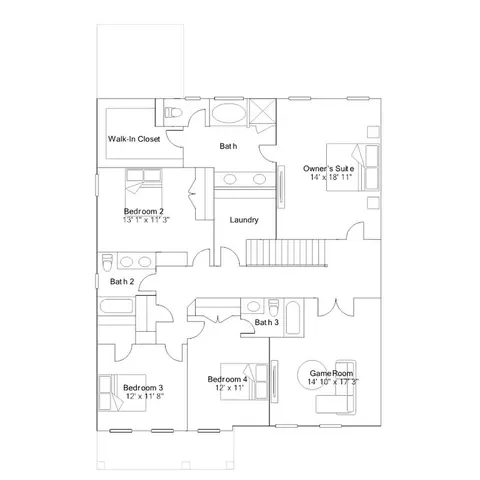 Floorplan - 15 Stoddard Ln, Garner, NC 27529 photo 5 of 5