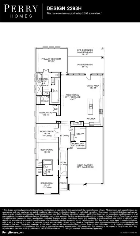 Floorplan - 12744 Copperbush Dr, Conroe, TX 77302 photo 1 of 1