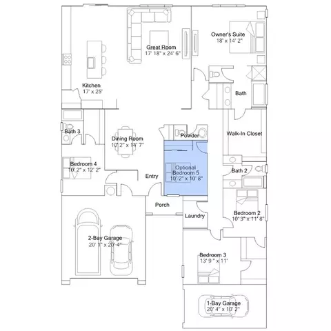 Floorplan - 17286 Cascade Ct, Hesperia, CA 92345 photo 2 of 2
