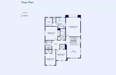 Floorplan - 385 E Beatrice Ave, Mountain House, CA 95391 photo 1 of 1