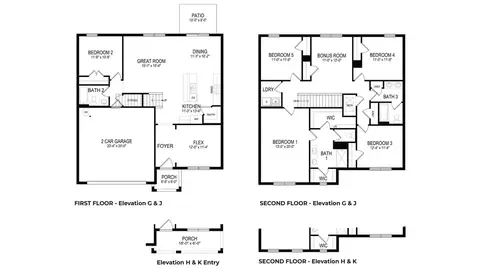 Floorplan - 10422 Charlotte Dr, Parrish, FL 34219 photo 1 of 1