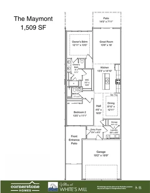 Floorplan - 351 Whites Ml, Abingdon, VA 24210 photo 1 of 1