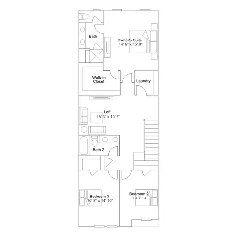 Floorplan - 4224 Artifact Ln, Durham, NC 27703 photo 2 of 2
