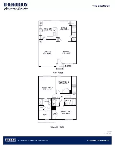 Floorplan - 176 William Clark Blvd, Santee, SC 29142 photo 1 of 1